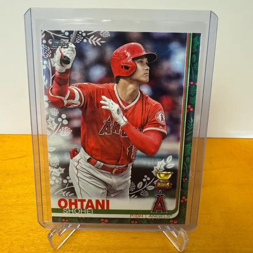 Shohei Ohtani 2019 Topps Holiday Rookie Cup RC All-Star Batting HW16 - Los Angeles Angels