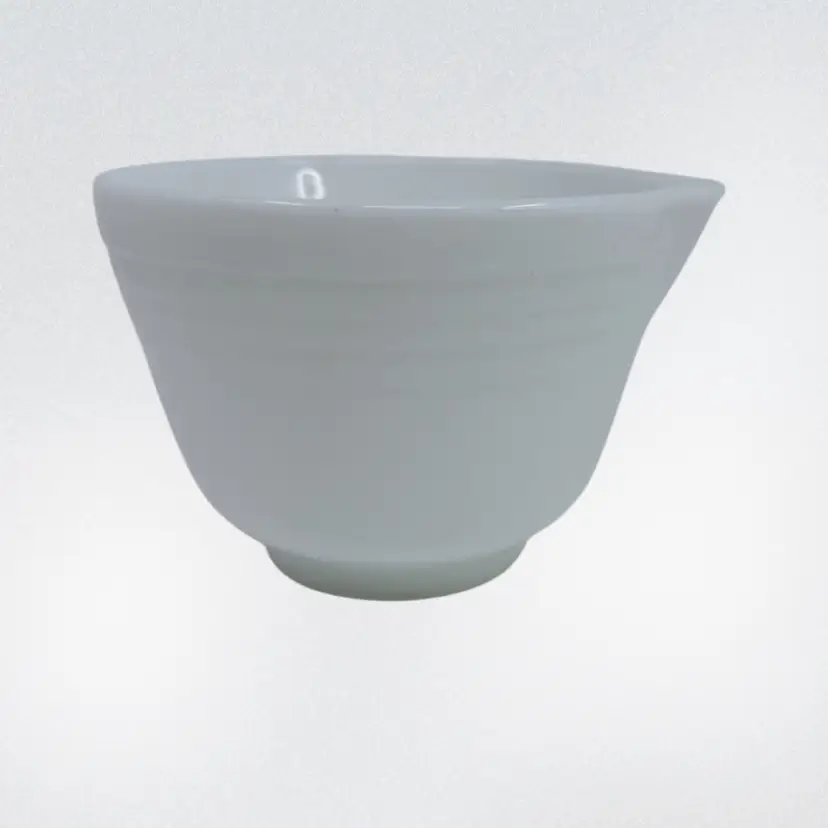 Vintage Pyrex Hamilton Beach White Milk Glass Mixing Bowl