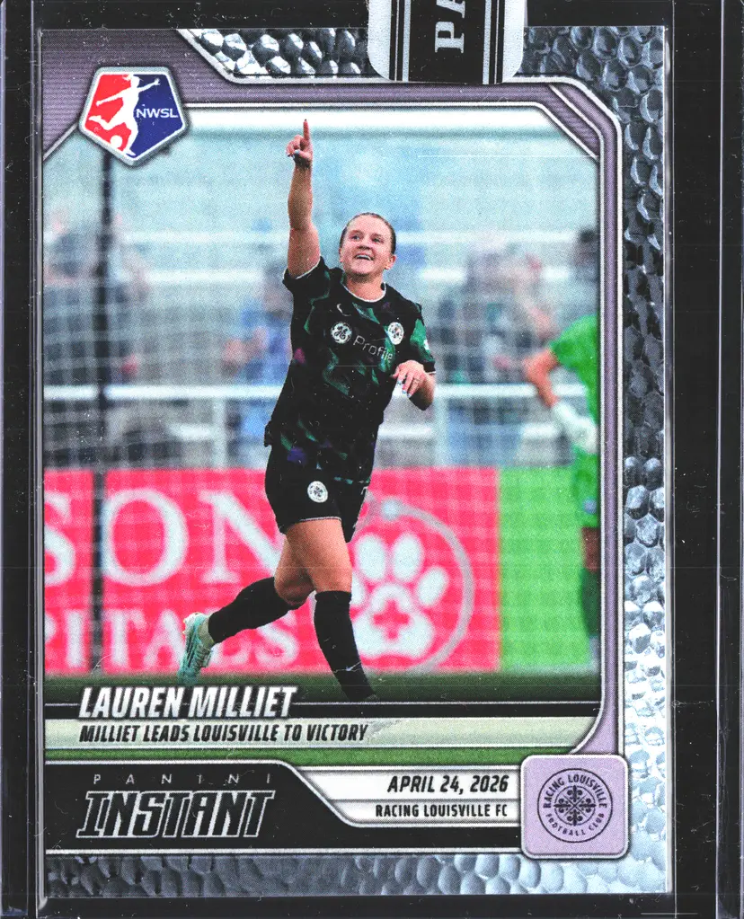 Lauren Milliet Metallic /5 - 2026 Panini Instant NWSL - Racing Louisville FC