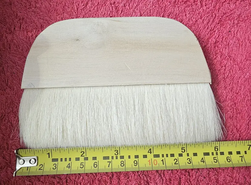 8in Wooden Handle Art Supplies Watercolor Brush Goat Hair Hake Brush Paint Brush