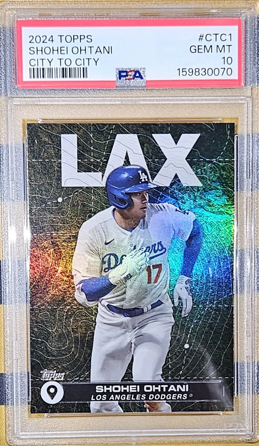2024 Topps City to City Shohei Ohtani PSA 10 GEM MT