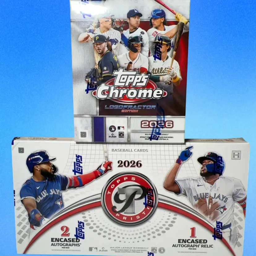 2026 Topps Pristine (3) & Topps Chrome Logofractor (10) Baseball 13 Box PYT Live Rip #1 MBB2017