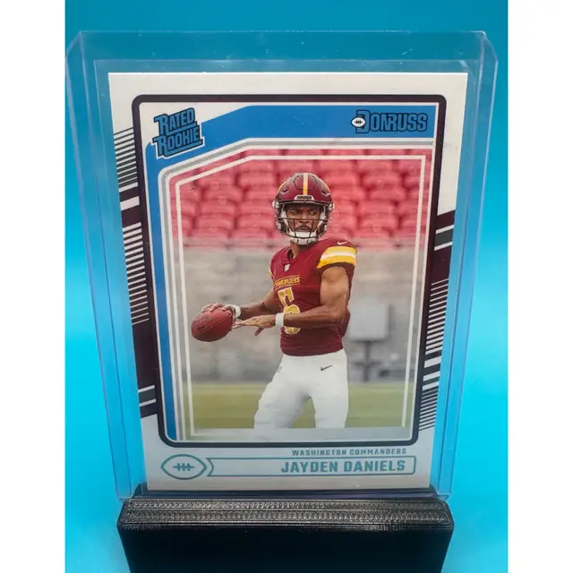 Jayden Daniels Donruss Rated Rookie RC Washington Commanders