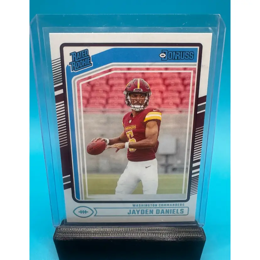 Jayden Daniels Donruss Rated Rookie RC Washington Commanders