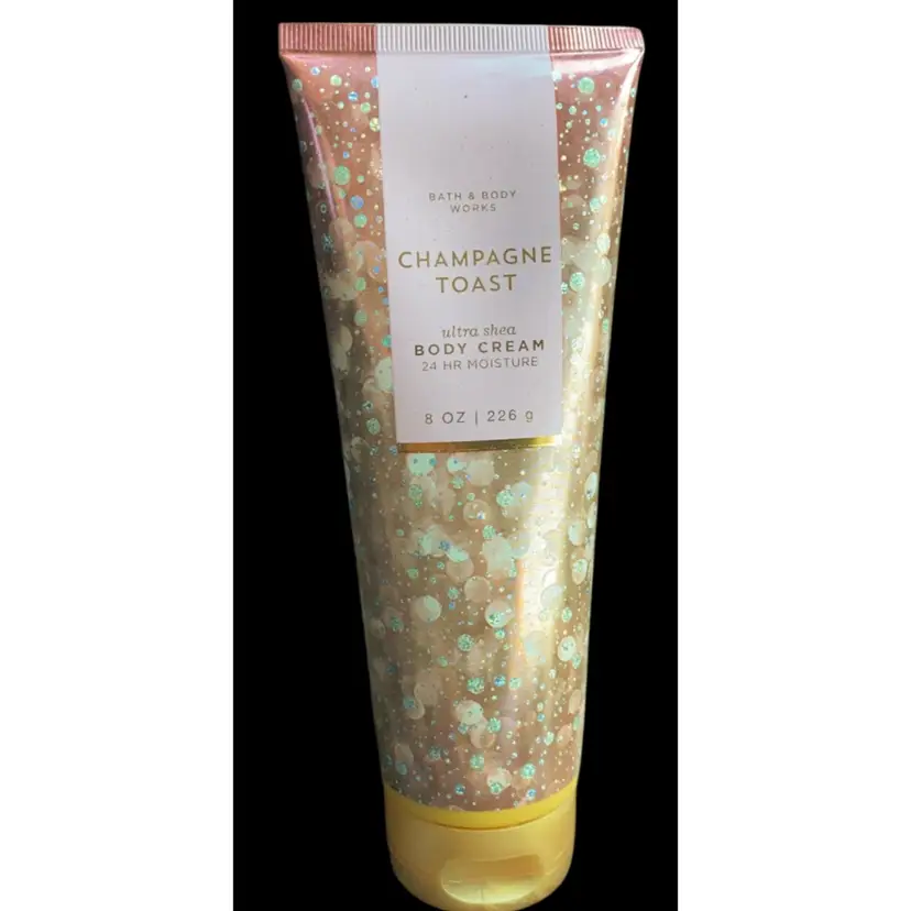 #03- Bath And Body Works 8 Oz New Old Stock Body Cream- Champagne Toast