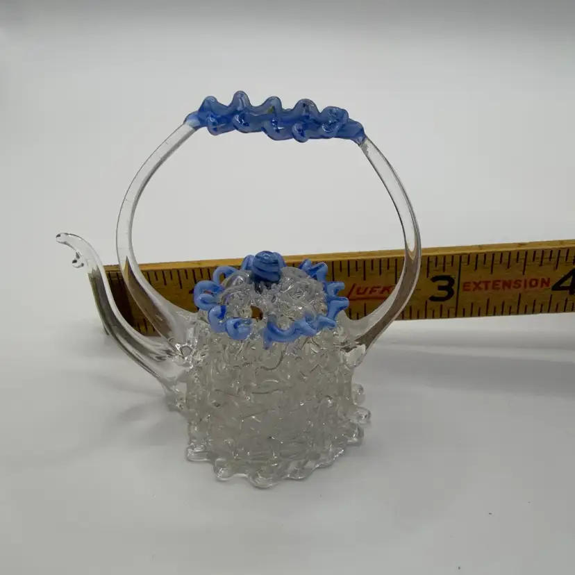 🔔 Mini Spun Glass Lampwork Teapot