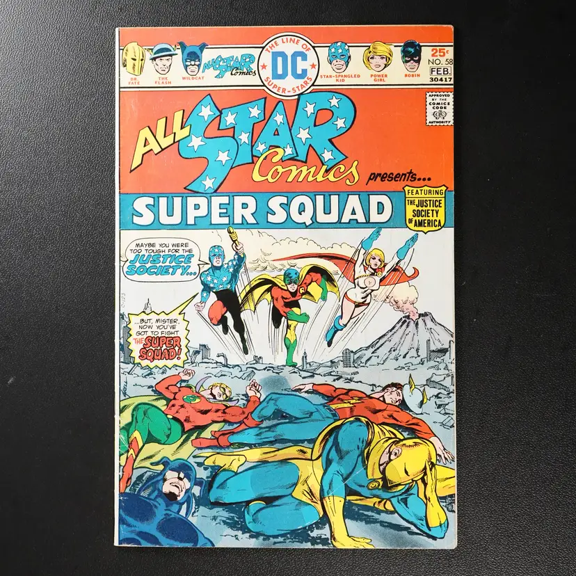 All-Star Comics #58 (1976) - 1st Appearance of Power Girl!