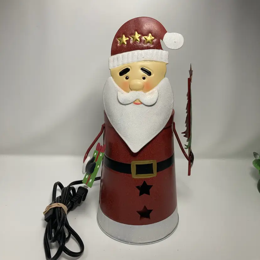 Santa Claus Scentsy Electrical Warmer! 12” Tall Together!