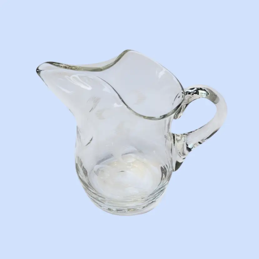 #365- Vintage Creamer Pitcher Atomic Comet Meteor Starburst