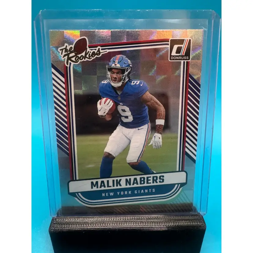Malik Nabers Donruss The Rookies RC New York Giants