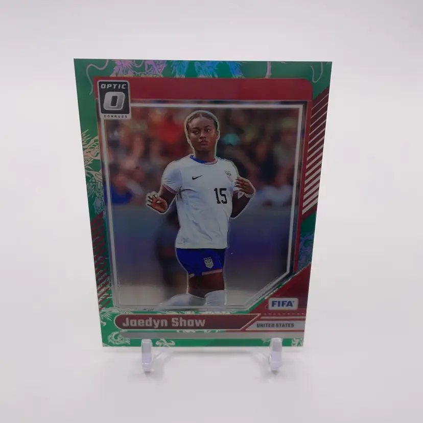 Jaedyn Shaw Dragon /8 USWNT 2024-35 Panini Donruss Soccer - Soccer Card