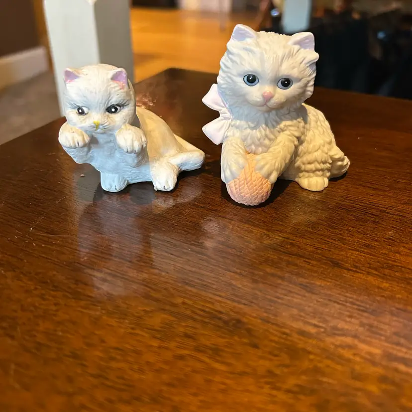 Two White Cats