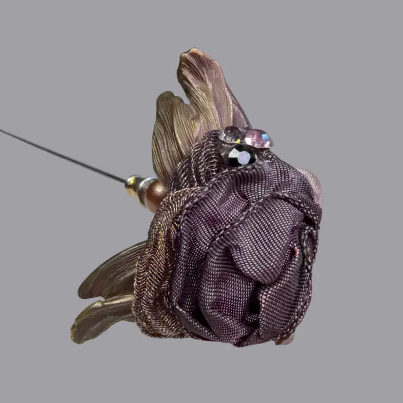 Handmade Hat Pin By New Again Design 8" Long