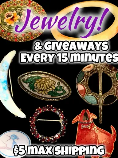 Jewelry & Giveaways Every 15 Minutes!!!!