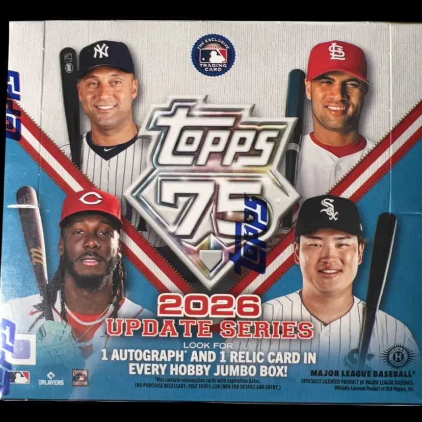 2026 Topps Update Baseball 3 Jumbo Box PYT Live Rip #3 MBB2080