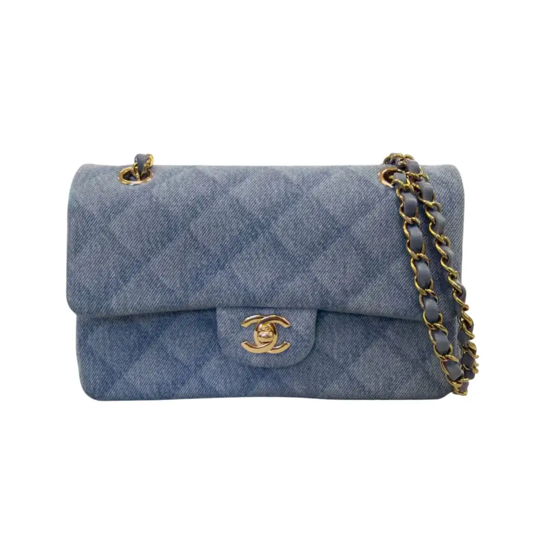 Chanel Denim Mini Double Flap