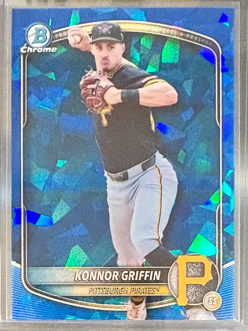 2025 Bowman Draft Sapphire Konnor Griffin Pittsburgh Pirates