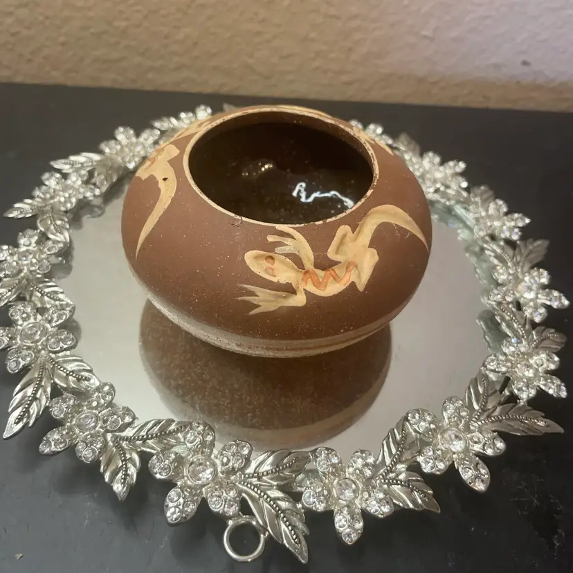 Signed Rio Grande Stoneware Pottery NM Pot