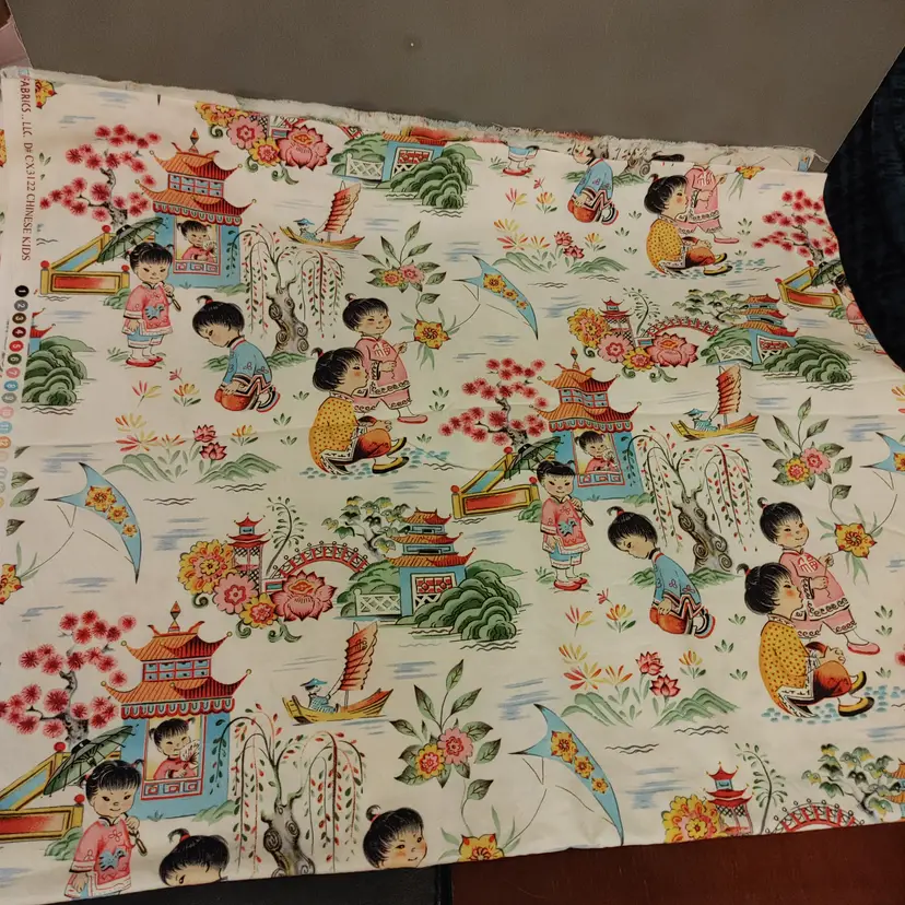 Michael Miller Fabrics LLC, D# Cx3122 Chinese Kids.