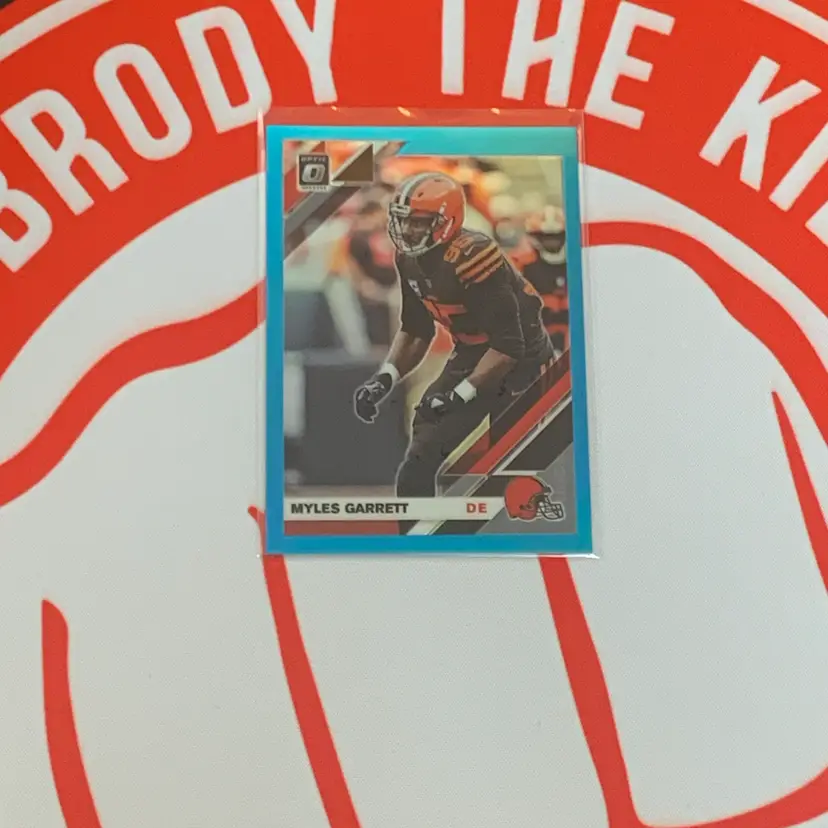 2019 Panini Donruss Optic Teal Myles Garrett 133/299