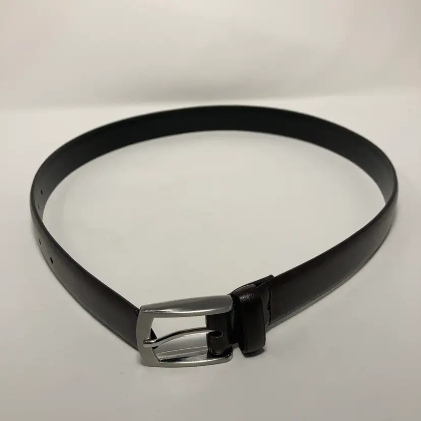 28”-32” Brown Faux Leather Belt! NOS, Never Wore!