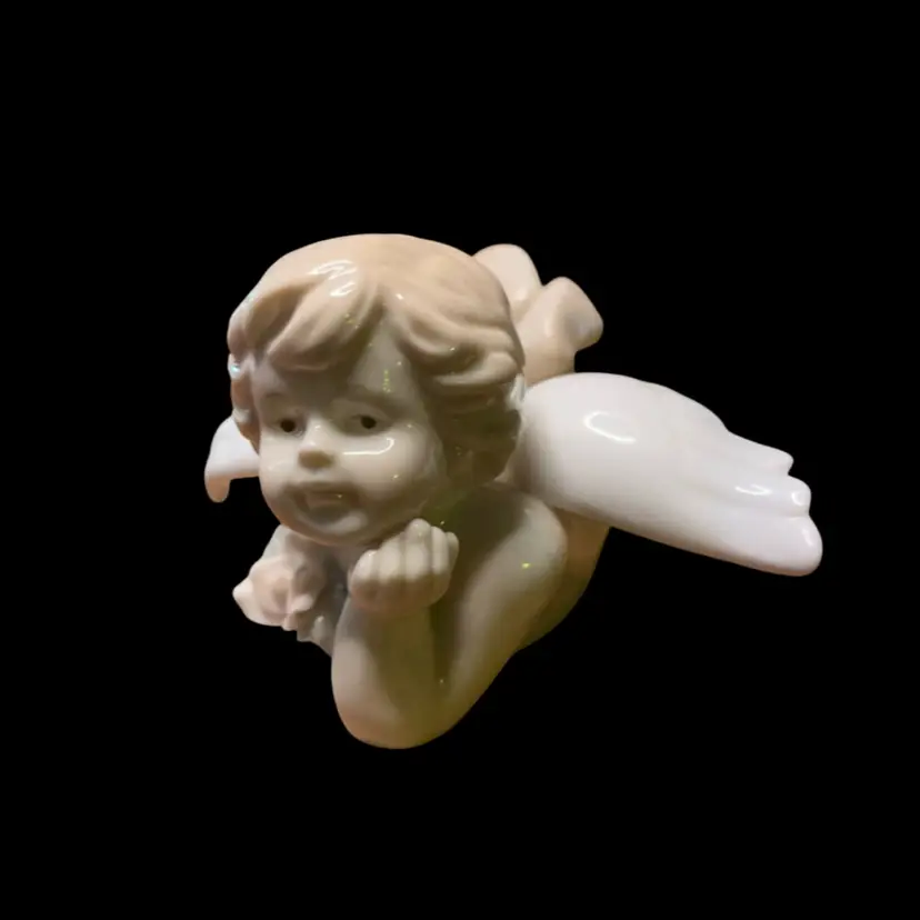 09. Vintage Dreamangel MISCHIEF Porcelain Figurine by Russ Berrie