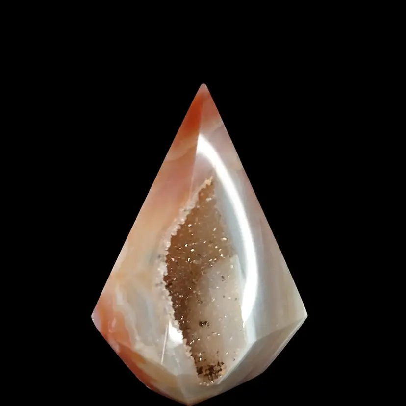 Druzy Agate Diamond (2.6in)