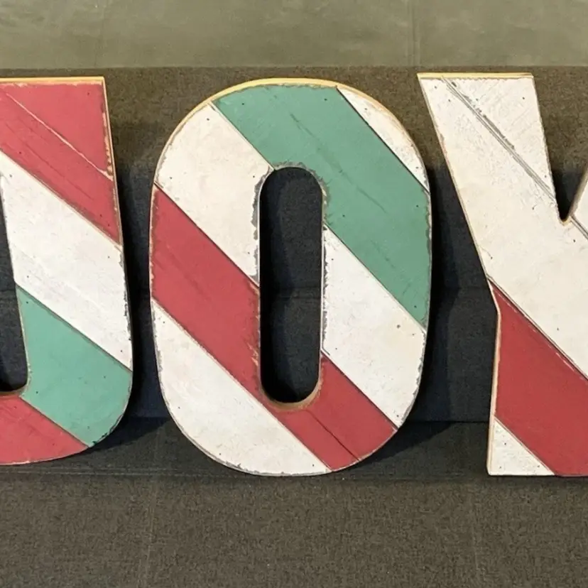 Ragon House JOY Wall Letters