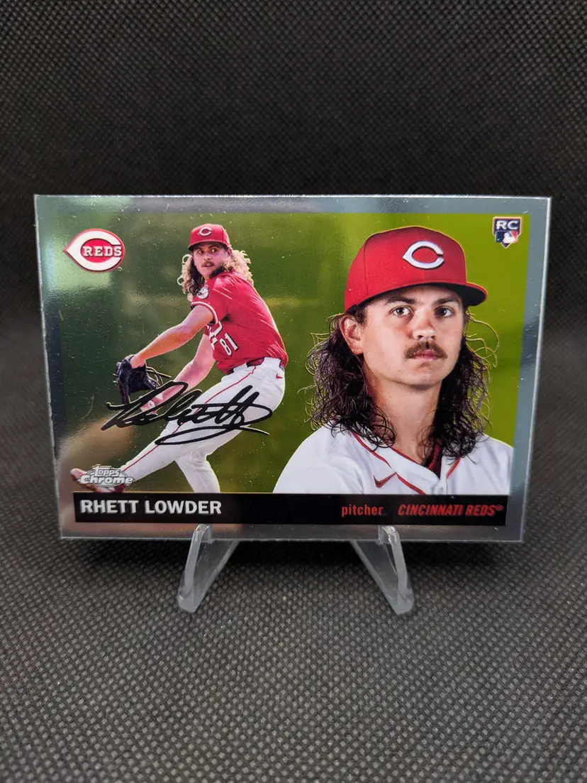 Rhett Lowder 2025 Topps Chrome Platinum Rookie Card (RC) #205 - Cincinnati Reds