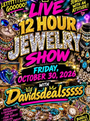 12 Hour Jewelry Show $2  Starts On Everything