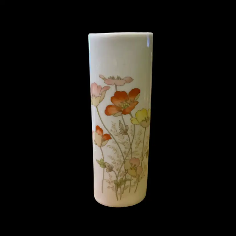 08. Vintage Otagiri Meadow Flowers Vase Japan