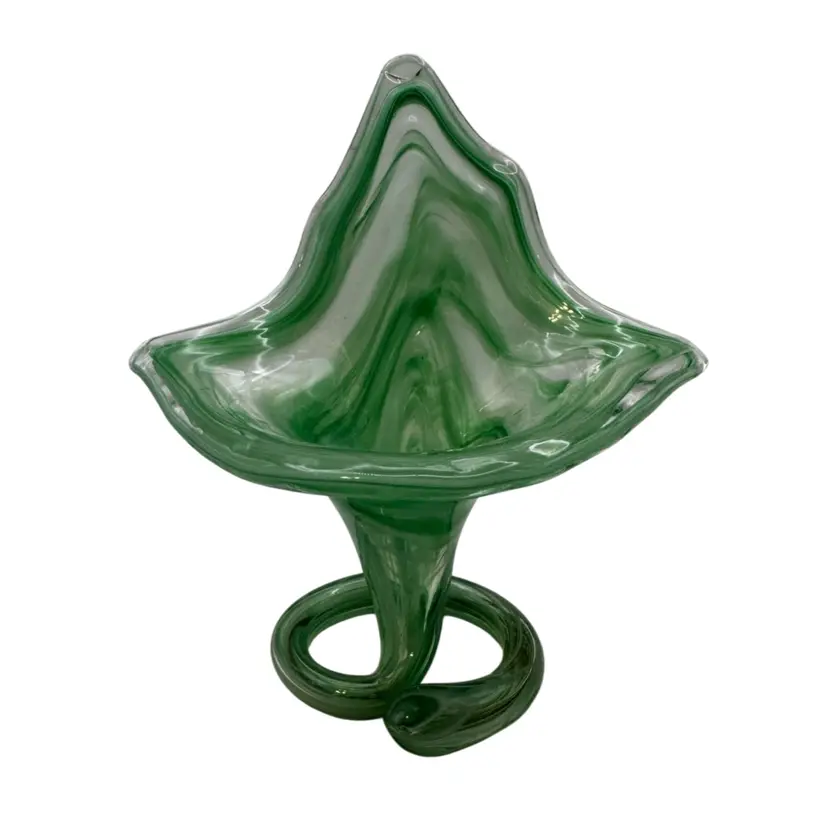 006 Jack In The Pulpit Art Glass Vase