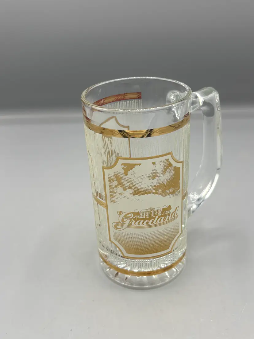 Vintage Culver frosted glass beer stein Greenland