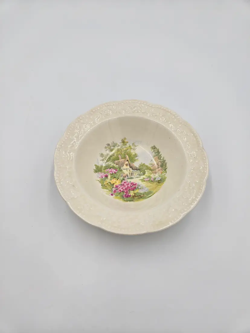 #D21 The Edwin M Knowles China Co. #34-6 Bowl