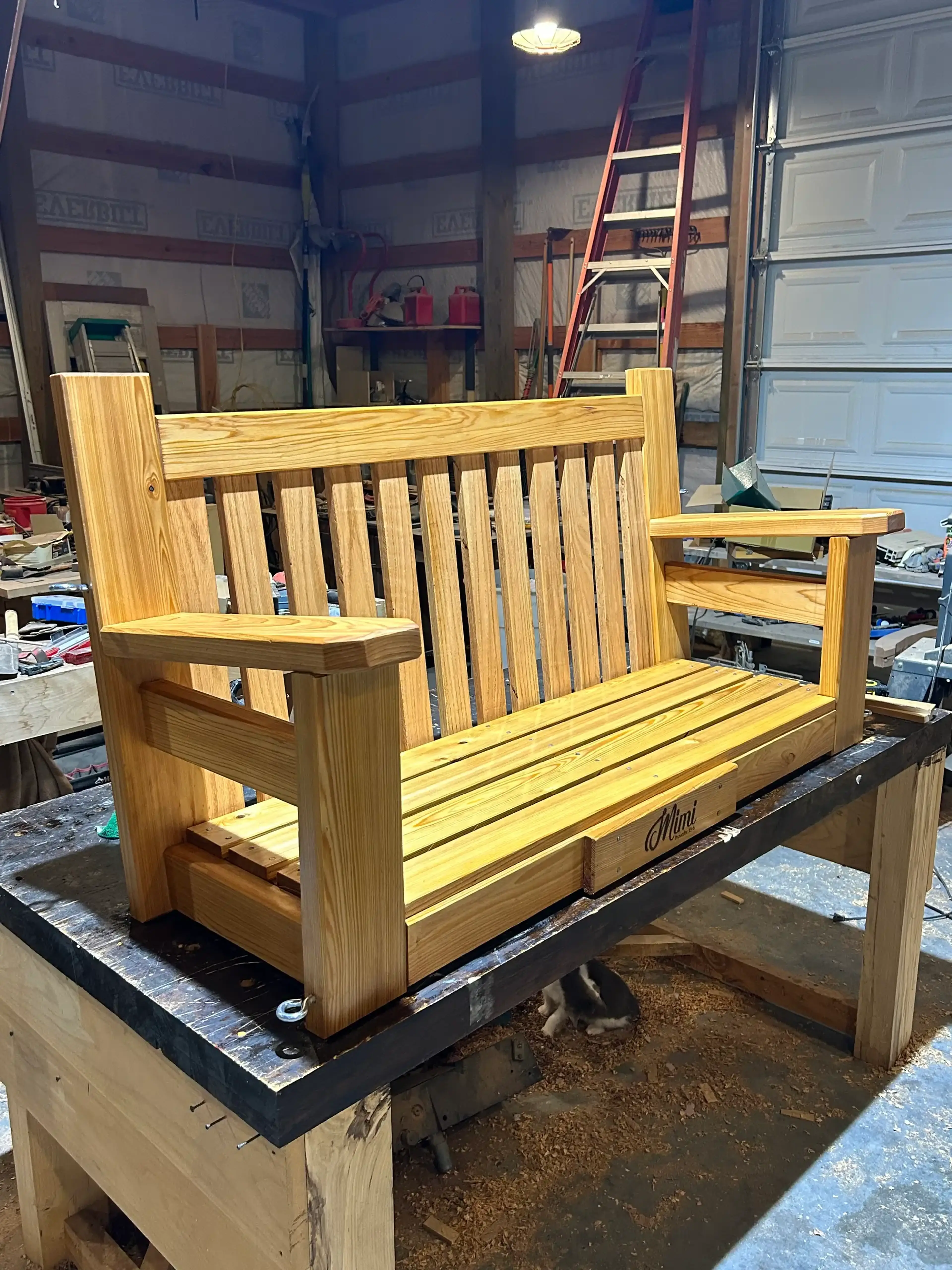 Cypress Porch Swing