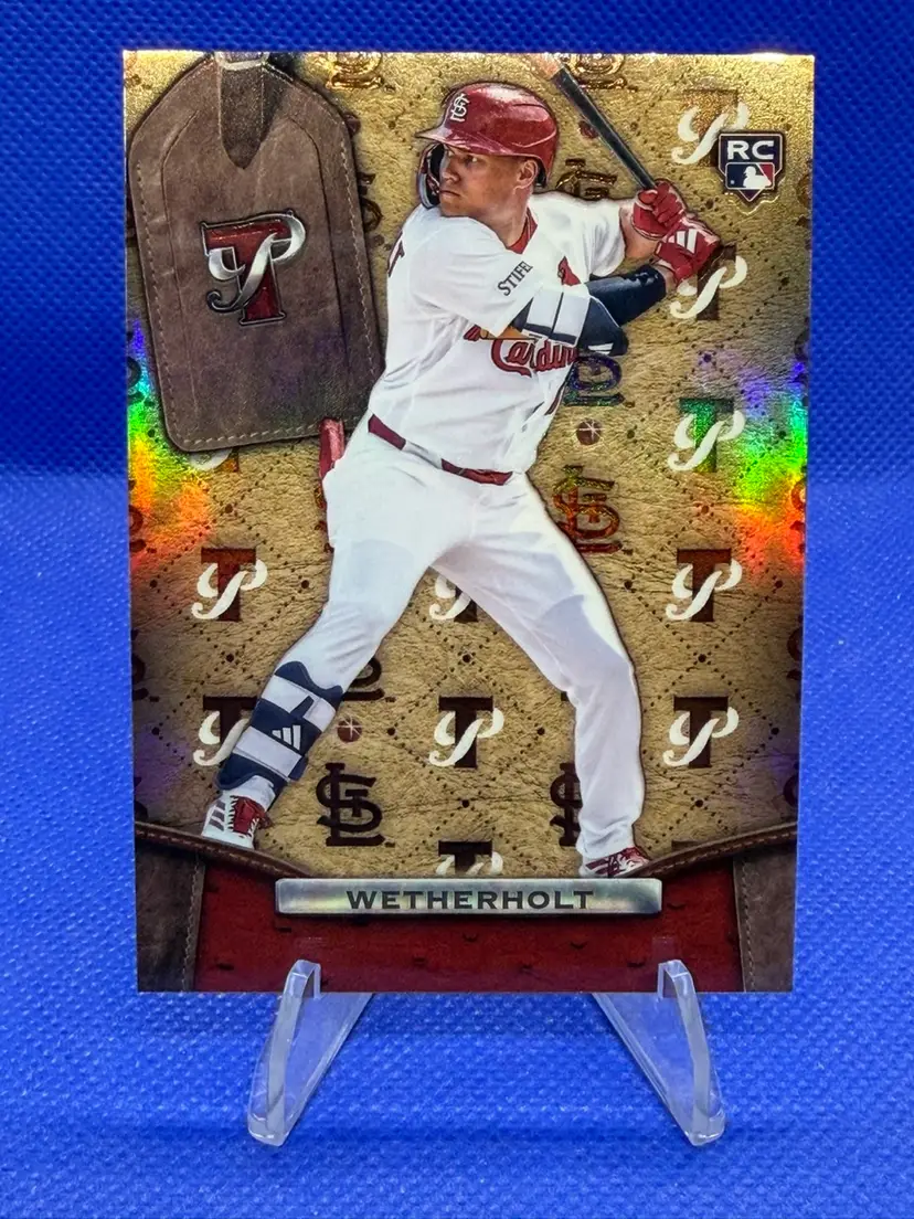 JJ Wetherholt 2026 Topps Pristine Baseball Monogram Case Hit SP St Louis Cardinals