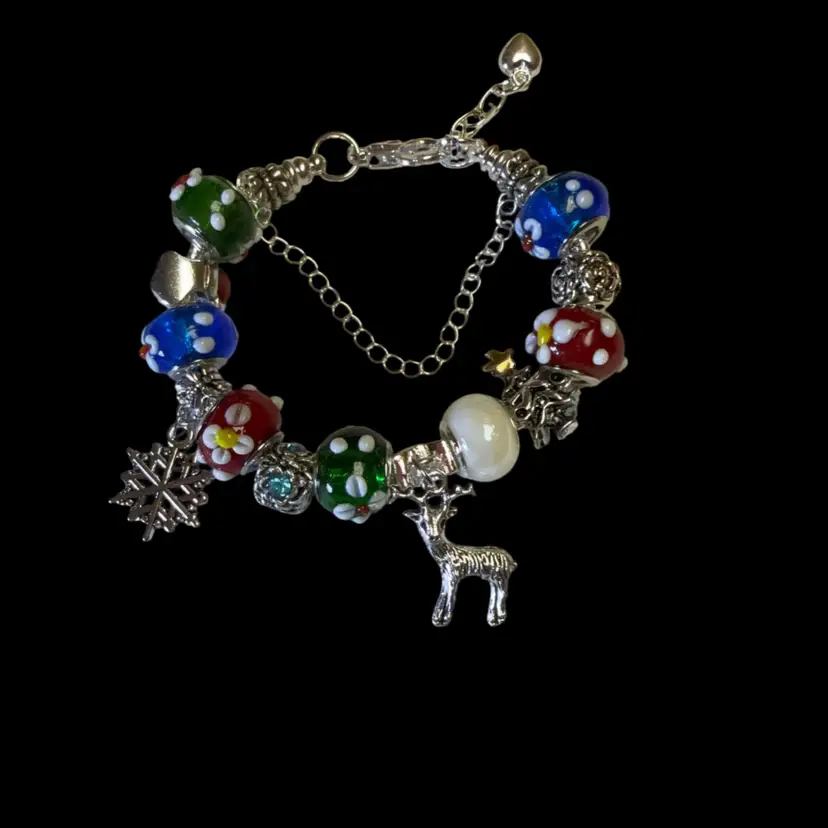 Christmas Charm Bracelet