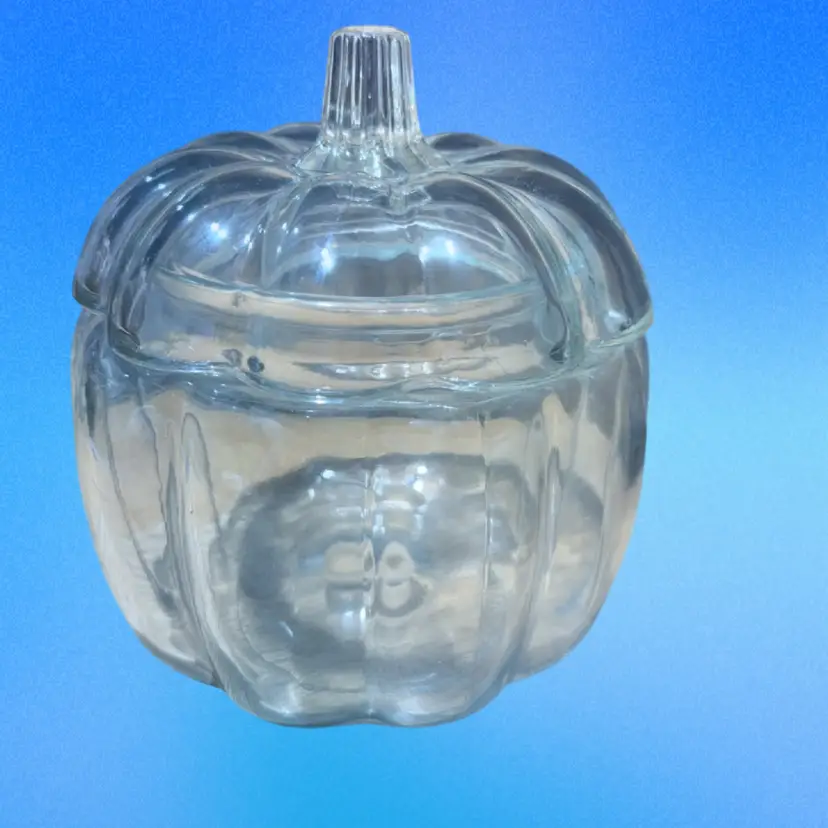 Anchor Hocking Clear Glass Pumpkin