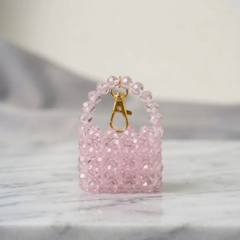 Pink Passion Crystal Charm