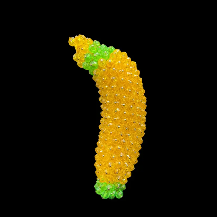 Vintage Beaded  Banana