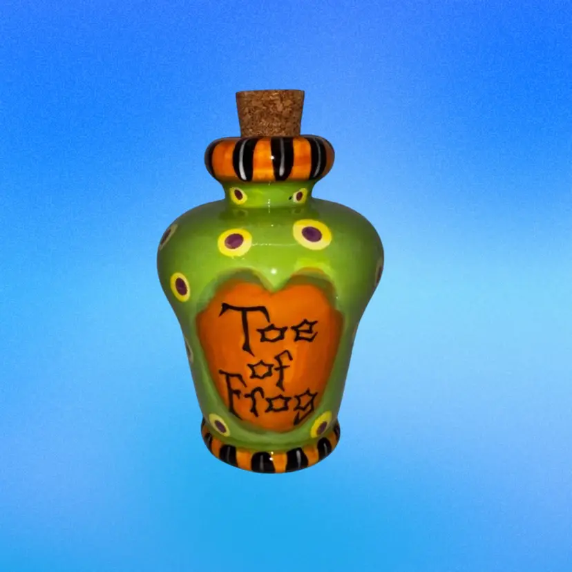 A019 Green Potion Bottle