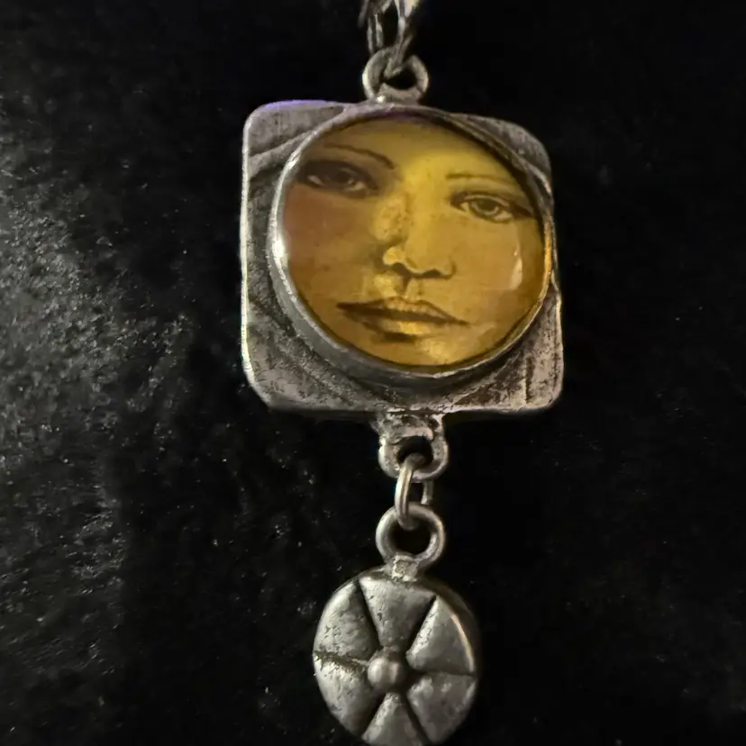 Laurie Leonard Pewter Pendant For Necklace