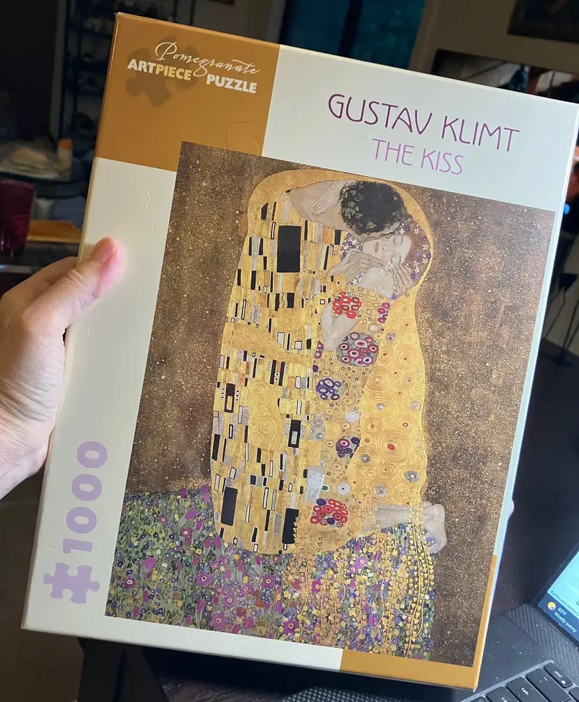 New Pomegranate Artpiece Puzzle Gustav Klimt "The Kiss"