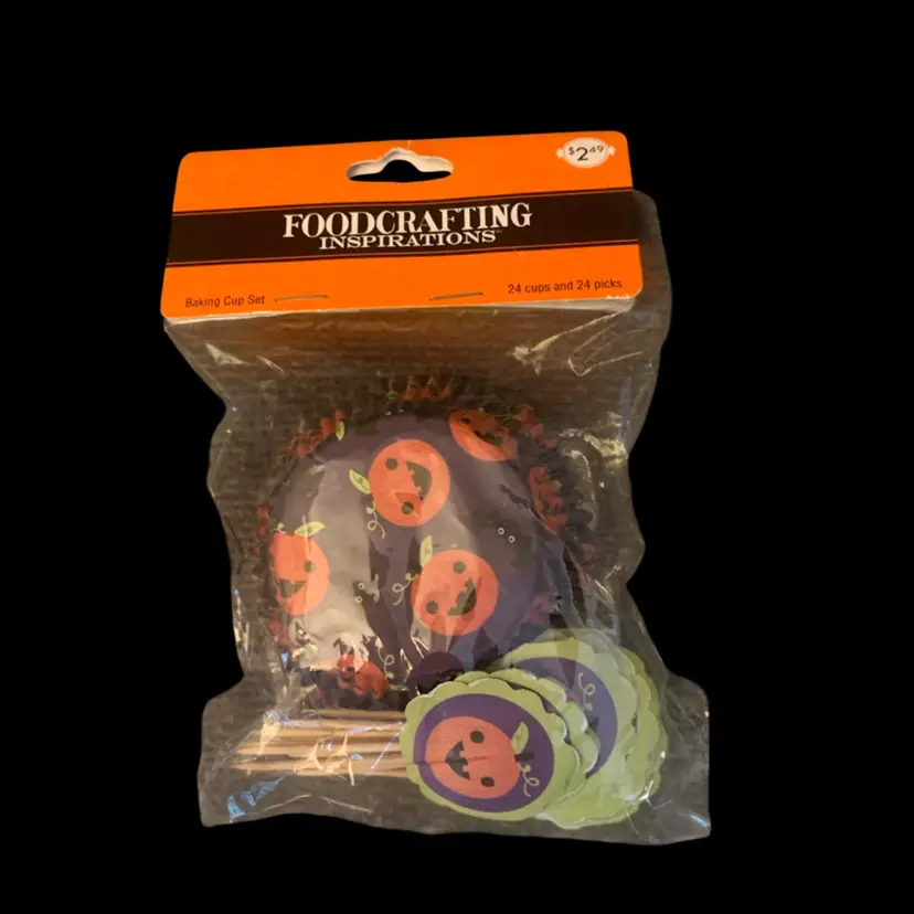 New Halloween Cupcake Liners & Picks.