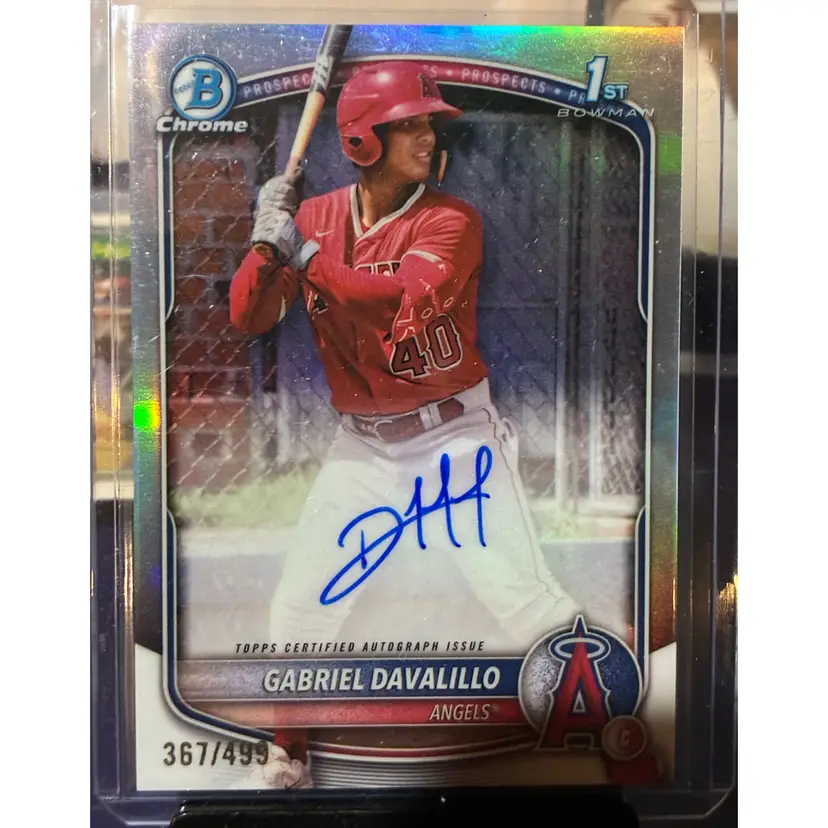 Gabriel Davalillo Refractor Auto /499