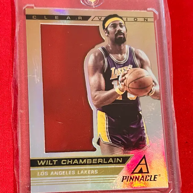 2013 Panini Pinnacle Red 2nd Quarter  Wilt Chamberlain  /36