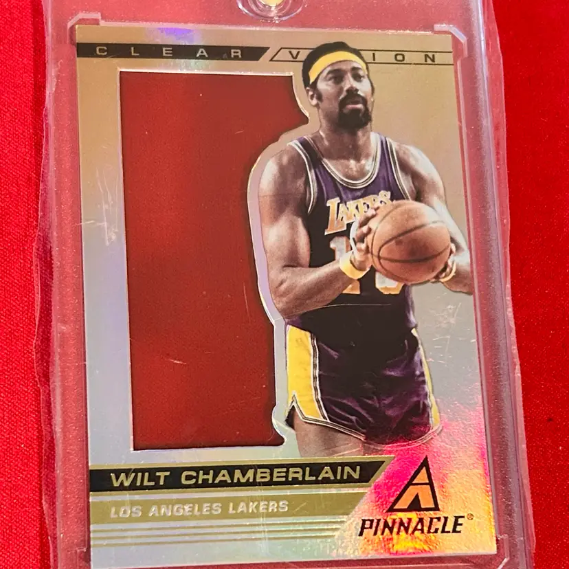 2013 Panini Pinnacle Red 2nd Quarter  Wilt Chamberlain  /36