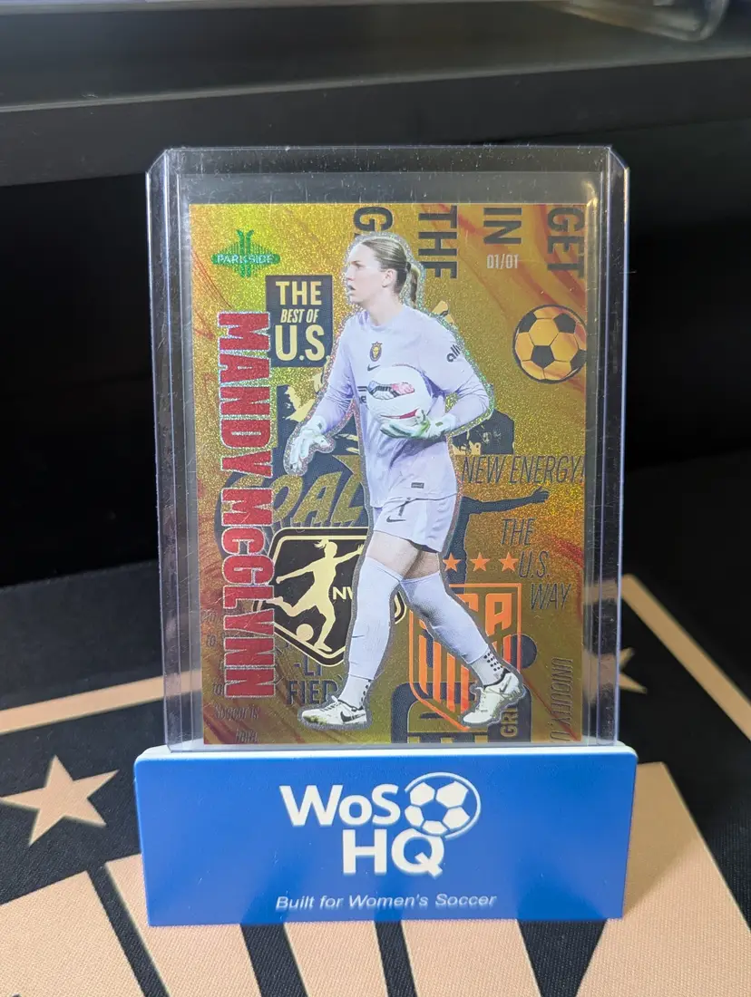 Mandy McGlynn 1/1 Gold Collage 2025 Parkside Club and Countey