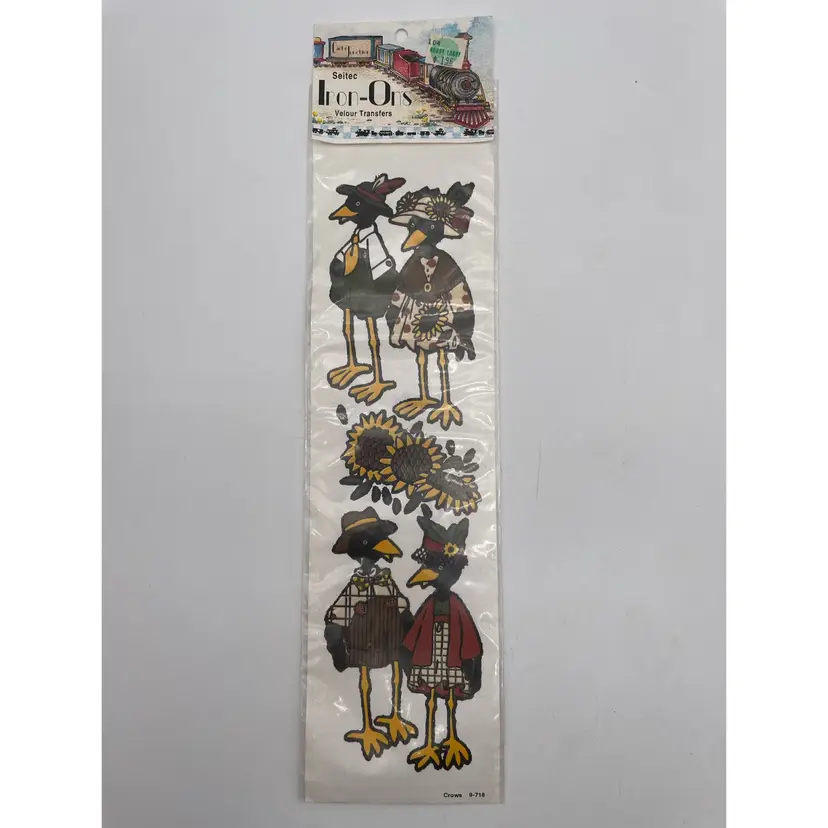 Crows 9-718 Cache Junction Seitec Iron On Velour Transfers