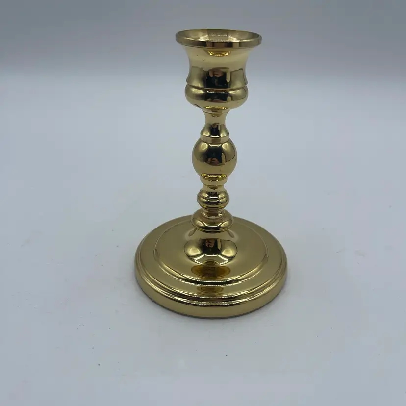 Baldwin Brass Candle Sick 5 Inches Tall
